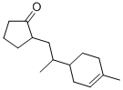 CAS 登录号：95962-14-4， 2-[2-(4-甲基-3-环己烯基-1)丙基]环戊酮