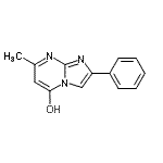 CAS 登录号：95980-02-2， 7-甲基-2-苯基咪唑并[1,2-a]嘧啶-5-醇