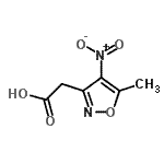 CAS 登录号：960224-76-4， (5-甲基-4-硝基-1,2-恶唑-3-基)乙酸