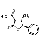 CAS 登录号：96093-41-3， (4R,5S)-3-乙酰基-4-甲基-5-苯基-1,3-恶唑烷-2-酮