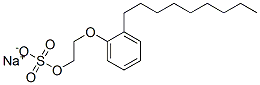 CAS 登录号：96097-15-3， 2-(壬基苯氧基)硫酸乙酯钠盐