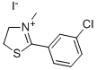 CAS#: 96160-04-2, Thiazolium, 4,5-Dihydro-2-(3-Chlorophenyl)-3-Methyl-, Iodide
