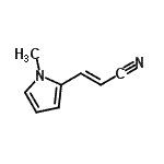 CAS 登录号：96238-37-8， (2E)-3-(1-甲基-1H-吡咯-2-基)丙烯腈