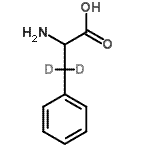 CAS 登录号：96259-02-8， (beta,beta-<sup>2</sup>H<sub>2</sub>)苯丙氨酸