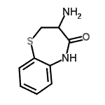 CAS 登录号：96346-81-5， (3R)-3-氨基-2,3-二氢-1,5-苯并硫氮杂卓-4(5H)-酮