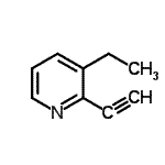 CAS 登录号：96439-97-3， 3-乙基-2-乙炔基吡啶