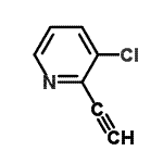 CAS 登录号：96439-98-4， 3-氯-2-乙炔基吡啶