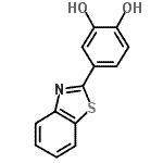 CAS 登录号：96460-77-4， 4-(1,3-苯并噻唑-2-基)-1,2-苯二酚