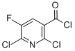 CAS 登录号：96568-02-4， 2,6-二氯-5-氟烟酰氯