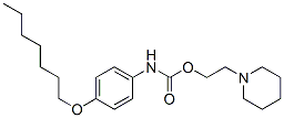 CAS#: 96593-21-4, 2-Piperidinoethyl-4-Heptyloxyphenylcarbamate