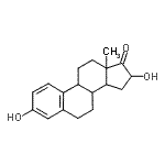 CAS 登录号：966-06-3， 3,16-二羟基雌甾-1,3,5(10)-三烯-17-酮