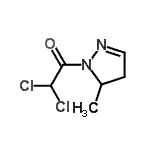 CAS 登录号：96632-27-8， 2,2-二氯-1-(5-甲基-4,5-二氢-1H-吡唑-1-基)乙酮