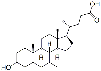 CAS#: 96648-30-5, 3-Hydroxy-7-Methylcholanoic Acid