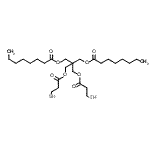 CAS 登录号：96692-62-5， [2-(辛酰氧基甲基)-3-(3-硫基丙酰氧基)-2-(3-硫基丙酰氧基甲基)丙基]辛酸酯