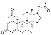CAS 登录号：96723-97-6， 7-甲基-10,17-二乙酰氧基-4-雌烯-3-酮