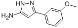 CAS#: 96799-04-1, 5-(3-Methoxyphenyl)-1H-Pyrazol-3-Amine