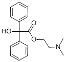 CAS 登录号:968-46-7, 苯基乙醇酸 2-(二甲基氨基)乙基酯