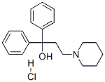 CAS#: 968-58-1, alpha,alpha-Diphenylpiperidine-1-propanol hydrochloride