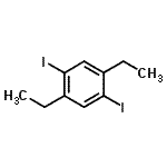 CAS 登录号：96802-17-4， 1,4-二乙基-2,5-二碘苯