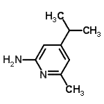 CAS 登录号：96842-10-3， 4-异丙基-6-甲基-2-吡啶胺