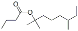 CAS#: 96846-75-2, 1,1,5-Trimethylheptyl Butyrate