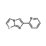 CAS 登录号：96911-73-8， 6-(2-吡啶基)咪唑并[2,1-b][1,3]噻唑