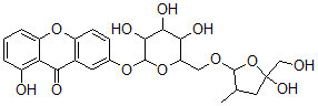 CAS 登录号:96935-31-8, 茎皮合乌棒子甙 A