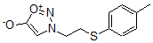 CAS 登录号:96991-48-9, 3-(2-(4-甲基苯基)硫代乙基)-5-悉尼酮