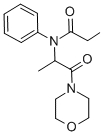CAS 登录号:97021-01-7, N-(1-(吗啉基羰基)乙基)丙酰苯胺