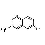 CAS 登录号：97041-63-9， 6-溴-3-甲基喹啉