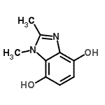 CAS#: 97042-59-6, 1,2-Dimethyl-1H-benzimidazole-4,7-diol