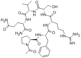 CAS#: 97145-43-2, 1-Acetyl-L-prolyl-L-phenylalanyl-L-arginyl-L-seryl-L-valyl-L-glutamamide