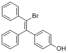 CAS 登录号:97151-00-3, (E,Z)-1-溴-1,2-二苯基-2-(4-羟基苯基)乙烯