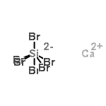 CAS 登录号：97158-17-3， 钙六溴硅