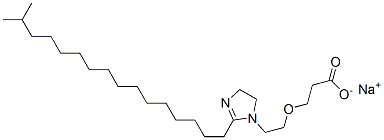 CAS#: 97158-48-0, Sodium 3-[2-[4,5-Dihydro-2-(15-Methylhexadecyl)-1H-Imidazol-1-Yl]Ethoxy]Propionate