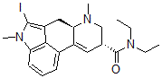 CAS 登录号:97165-34-9, N(1)-甲基-2-碘麦角酸二乙基酰胺