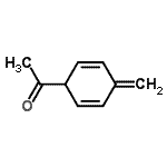 CAS 登录号：97182-21-3， 1-(4-亚甲基-2,5-环己二烯-1-基)乙酮