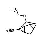 CAS#: 97184-34-4, 1-Ethoxyhexahydrodicyclopropa[cd,gh]pentalene-1a(1H)-carbonitrile