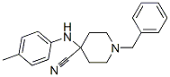 CAS 登录号:972-19-0, 1-苄基-4-(对甲苯氨基)哌啶-4-甲腈