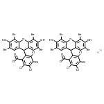 CAS#: 97235-50-2, Zirconium(2+) Bis[2-(2,4,5,7-Tetrabromo-3,6-Dihydroxyxanthen-9-Yl)-3,4,5,6-Tetrachlorobenzoate]