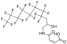 CAS 登录号：97259-81-9， 4-氧代-4-[(4,4,5,5,6,6,7,7,8,8,9,9,10,10,11,11,11-十七氟-2-羟基十一烷基)氨基]异巴豆酸