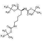 CAS 登录号：97347-28-9， 2-甲基-2-丙基N<sup>2</sup>,N<sup>6</sup>-二{[(2-甲基-2-丙基)氧基]羰基}-L-赖氨酸酯