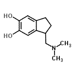 CAS 登录号：97352-28-8， 1-[(二甲基氨基)甲基]-5,6-茚满二醇