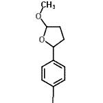 CAS 登录号：97370-22-4， 2-(4-碘苯基)-5-甲氧基四氢呋喃