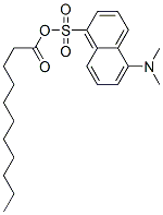CAS 登录号:97387-14-9, (5-二甲基氨基萘-1-基)磺酰基十一烷酸酯