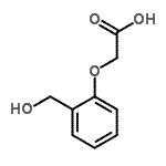 CAS 登录号：97388-49-3， [2-(羟基甲基)苯氧基]乙酸