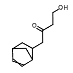CAS 登录号：97403-92-4， 1-(5-双环[2.2.1]庚-2-烯基)-4-羟基-丁烷-2-酮