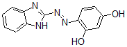 CAS 登录号:97420-55-8, 2-(2',4'-二羟基苯基-1-偶氮)苯并咪唑
