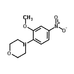 CAS 登录号：97459-72-8， 4-(2-甲氧基-4-硝基苯基)吗啉