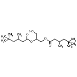 CAS#: 97467-71-5, [3-hydroxy-2-(3,5,5-trimethylhexanoyloxy)propyl] 3,5,5-trimethylhexanoate